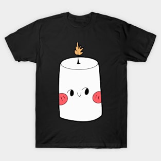 Cute candle, kawaii candle T-Shirt